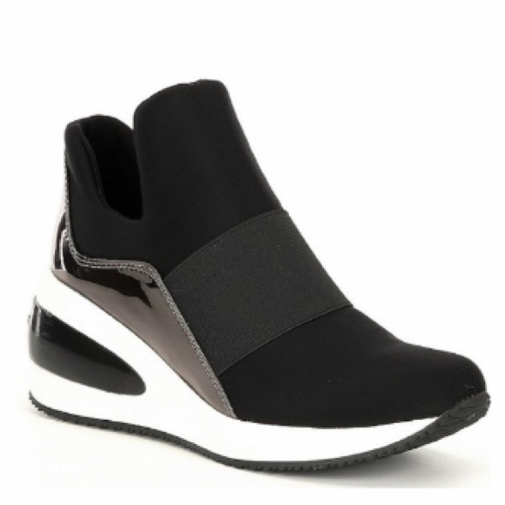 DKNY Borg Wedge Sneakers